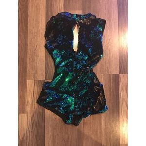 Mermaid Sequin 1 Piece Bikini